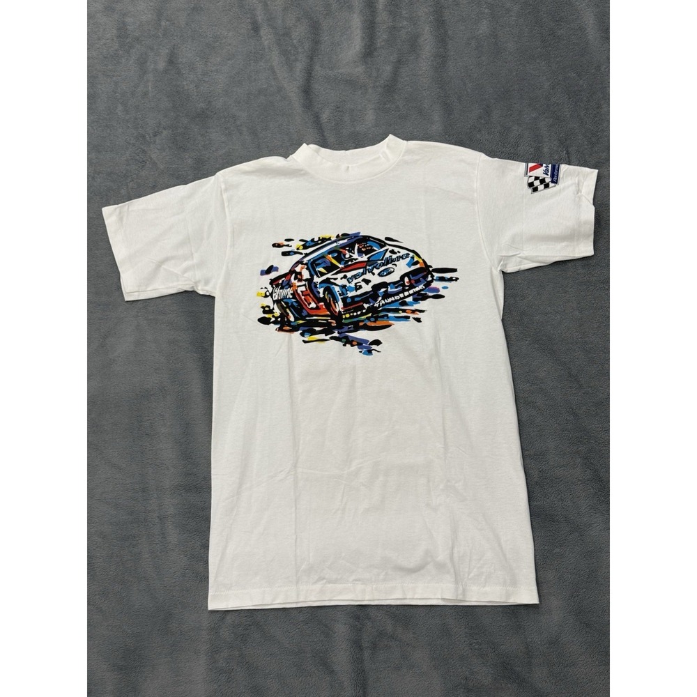90s VTG Valvoline Racing T-shirt Sz Large USA Cotton Single Stitch Single Stitch